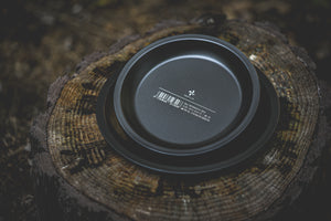 STAINLESS BLACK DISH PLATE - VENTLAX