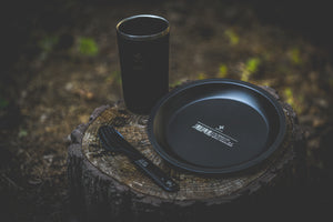 STAINLESS BLACK DISH PLATE - VENTLAX